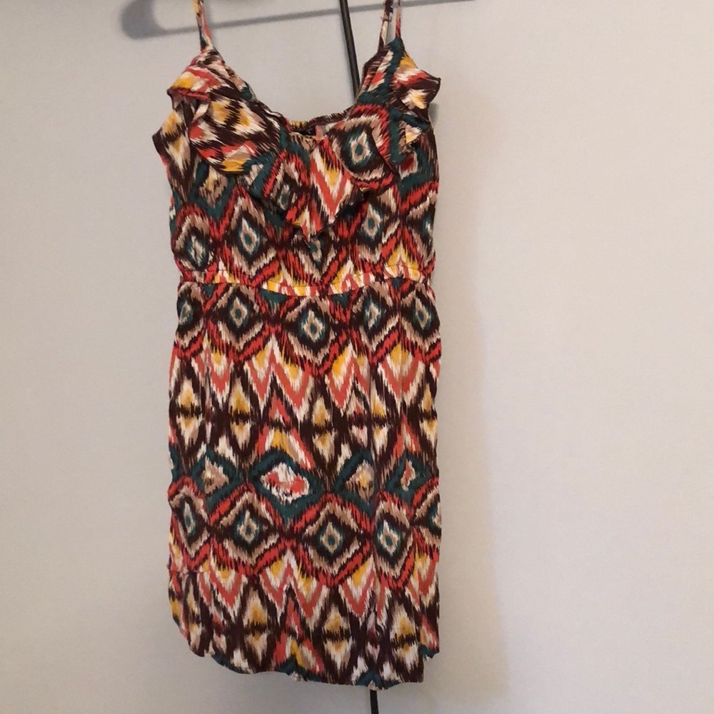 Mini pattern dress